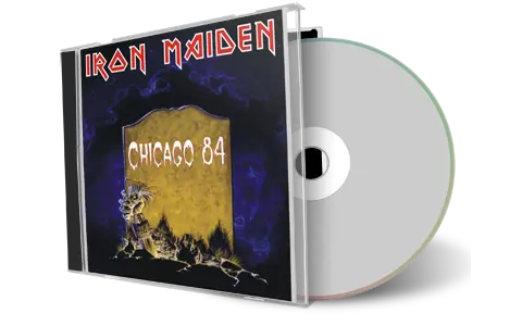 Artwork Cover of Iron Maiden 1984-12-21 CD Chicago Audience