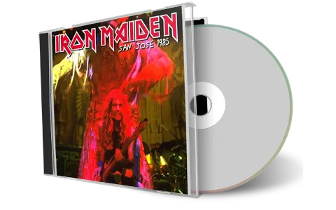 Artwork Cover of Iron Maiden 1985-07-03 CD San Jose Audience