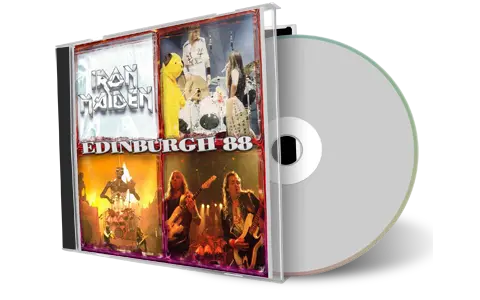 Artwork Cover of Iron Maiden 1988-11-22 CD Edinburgh Audience