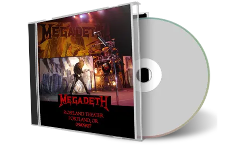Artwork Cover of Megadeth 2007-09-09 CD Portland Audience