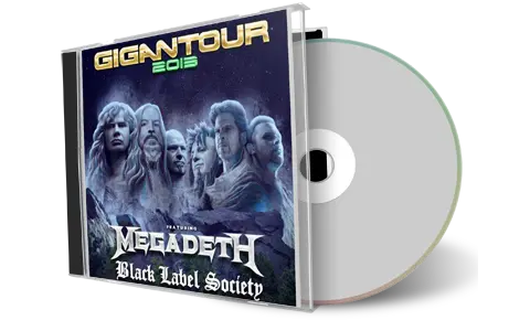 Artwork Cover of Megadeth 2013-07-25 CD Calgary Audience