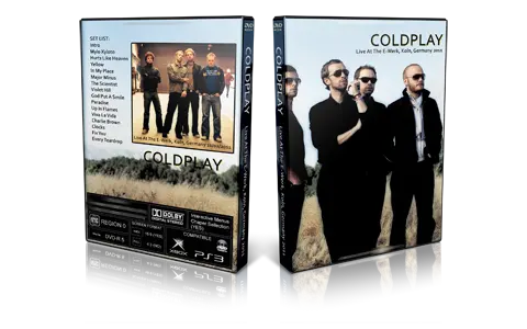 Artwork Cover of Coldplay 2011-11-02 DVD Cologne Proshot