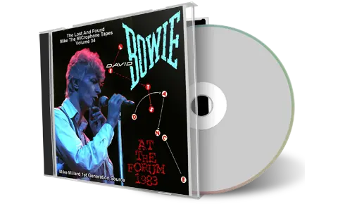 Artwork Cover of David Bowie 1983-08-14 CD Inglewood Audience