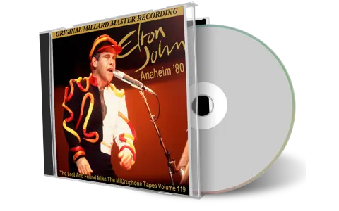 Artwork Cover of Elton John 1980-11-02 CD Anaheim Audience