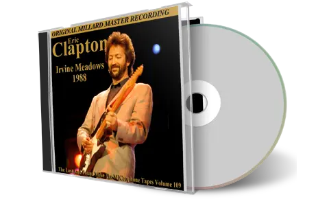 Artwork Cover of Eric Clapton 1988-09-23 CD Laguna Hills Audience