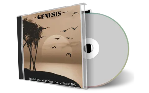 Artwork Cover of Genesis 1977-03-27 CD San Diego Audience