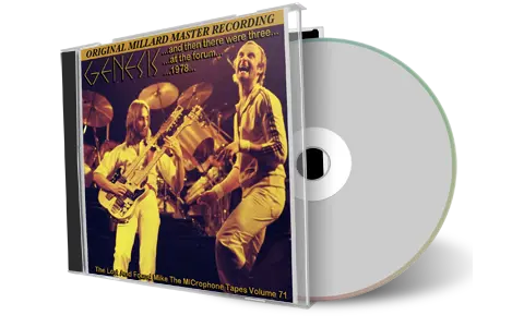 Artwork Cover of Genesis 1978-04-17 CD Inglewood Audience