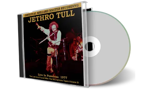 Artwork Cover of Jethro Tull 1977-01-14 CD Pasadena Audience