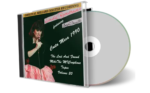 Artwork Cover of Linda Ronstadt 1990-10-22 CD Costa Mesa Audience