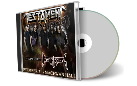 Artwork Cover of Testament 2012-09-21 CD Calgary Audience