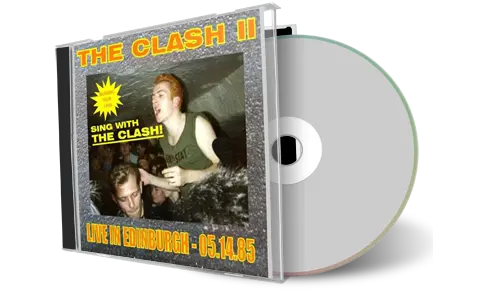 Artwork Cover of The Clash 1985-05-14 CD Edinburgh Audience