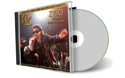 Artwork Cover of U2 1992-04-12 CD Los Angeles Audience