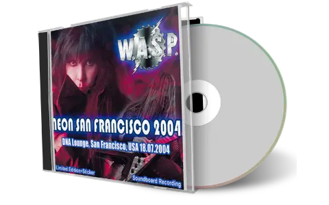 Artwork Cover of Wasp 2004-07-17 CD San Francisco Soundboard