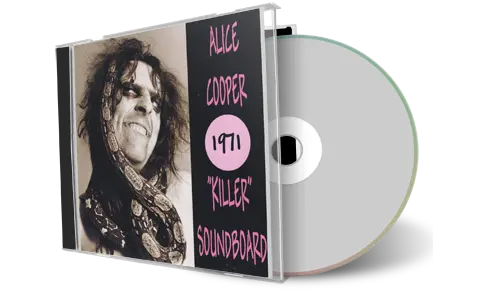 Artwork Cover of Alice Cooper 1971-03-31 CD Pittsburgh Soundboard