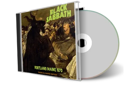 Artwork Cover of Black Sabbath 1970-11-07 CD Portland Audience