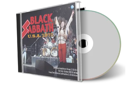 Artwork Cover of Black Sabbath Compilation CD Usa 1975 Audience