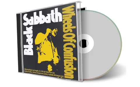 Artwork Cover of Black Sabbath Compilation CD Wheels Of Confusion 1972 1973 Audience