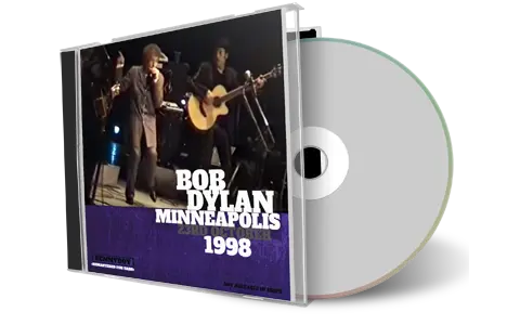 Artwork Cover of Bob Dylan 1998-10-23 CD Minneapolis Soundboard