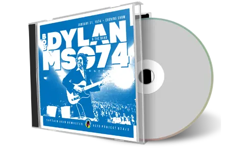 Artwork Cover of Bob Dylan Compilation CD Msg 1974 Audience