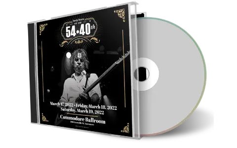 Artwork Cover of 54-40 2022-03-17 CD Granville Audience