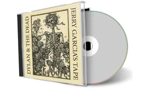 Artwork Cover of Dylan And The Dead Compilation CD Jerry Garcias Tape Soundboard