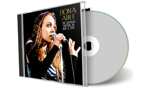 Artwork Cover of Fiona Apple 1997-11-08 CD Boston Soundboard