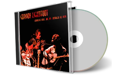Artwork Cover of Gordon Lightfoot 1979-10-10 CD New York City Audience