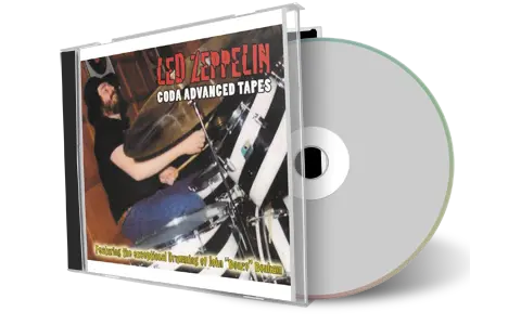 Artwork Cover of Led Zeppelin Compilation CD Advanced Coda Tapes Outtakes 1969 1982 Soundboard