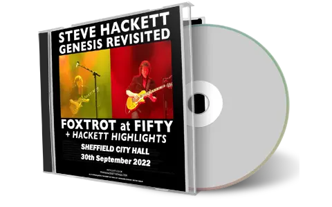 Artwork Cover of Steve Hackett 2022-09-30 CD Sheffield Audience