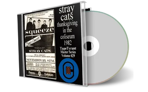 Artwork Cover of Stray Cats 1982-11-25 CD Uniondale Audience