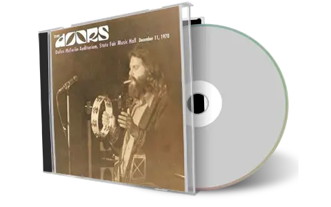 Artwork Cover of The Doors 1970-12-11 CD Dallas Audience