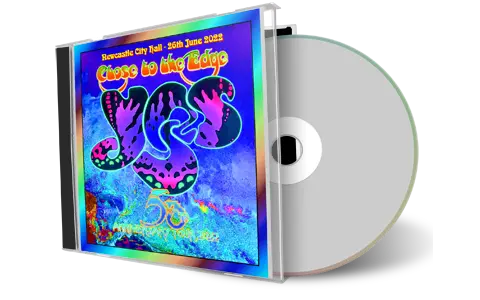 Artwork Cover of Yes 2022-06-26 CD Newcastle Audience
