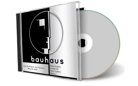 Artwork Cover of Bauhaus 2022-05-22 CD San Francisco Audience