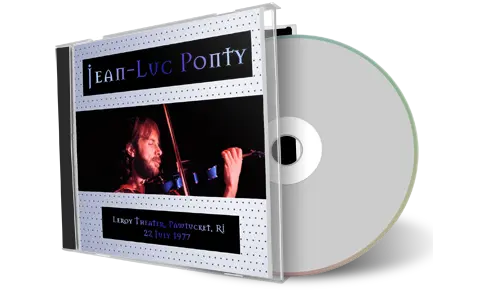 Artwork Cover of Jean-Luc Ponty 1977-07-22 CD Pawtucket Audience