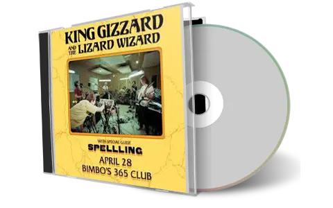 Artwork Cover of King Gizzard And The Lizard Wizard 2022-04-28 CD San Francisco Audience