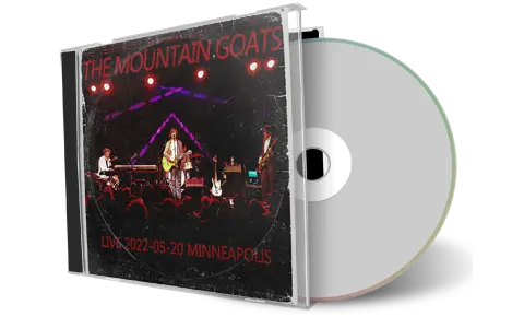 Artwork Cover of Mountain Goats 2022-05-20 CD Minneapolis Soundboard