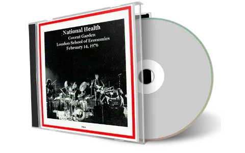 Artwork Cover of National Health 1976-02-14 CD London Audience