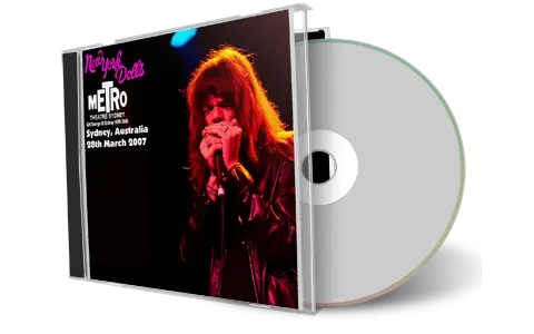 Artwork Cover of New York Dolls 2007-03-28 CD Sydney Audience