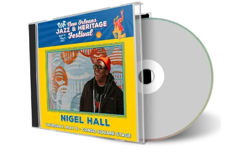 Artwork Cover of Nigel Hall 2022-05-05 CD New Orleans Audience