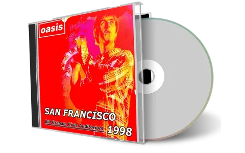 Artwork Cover of Oasis 1998-01-26 CD San Francisco Audience