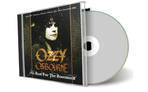 Artwork Cover of Ozzy Osbourne 1988-12-27 CD Chicago Audience