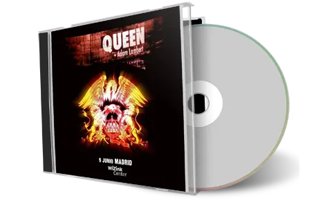 Artwork Cover of Queen And Adam Lambert 2018-06-09 CD Madrid Audience