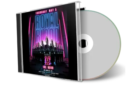 Artwork Cover of Royal Blood 2022-05-05 CD Los Angeles Audience