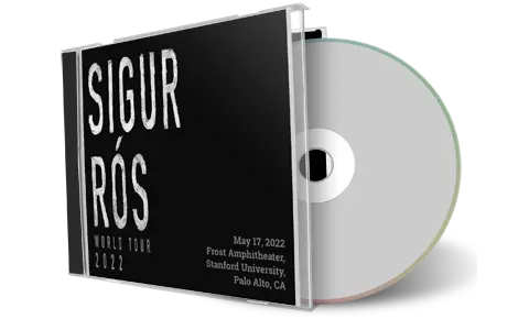 Artwork Cover of Sigur Ros 2022-05-17 CD Stanford Audience