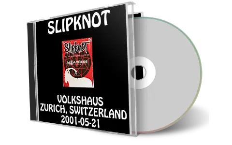 Artwork Cover of Slipknot 2001-05-21 CD Zurich Audience