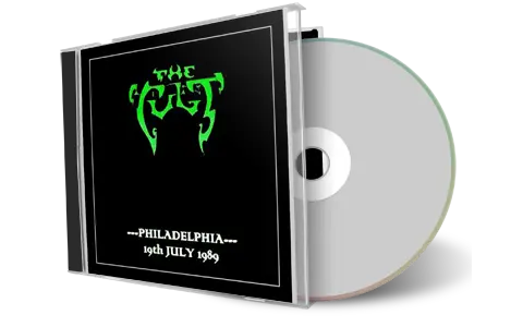 Artwork Cover of The Cult 1989-07-19 CD Philadelphia Audience