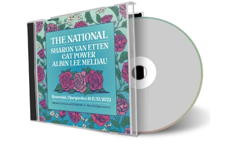 Artwork Cover of The National 2022-06-10 CD Stockholm Audience