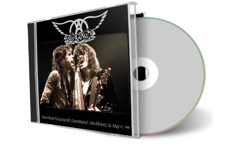 Artwork Cover of Aerosmith 1986-05-26 CD Des Moines Audience