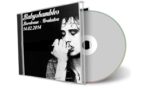 Artwork Cover of Babyshambles 2014-02-14 CD Bordeaux Audience
