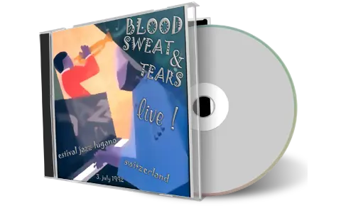 Artwork Cover of Blood Sweat and Tears 1992-07-03 CD Lugano Soundboard